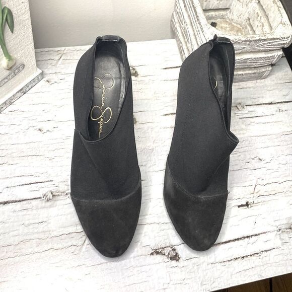 🌷 Jessica Simpson🌷  Black Stiletto Heel Booties - Picture 7 of 11